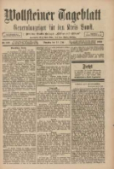Wollsteiner Tageblatt: Generalanzeiger für den Kreis Bomst: mit der Gratis-Beilage: "Blätter und Blüten" 1909.06.29 Nr149