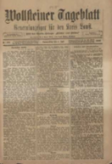 Wollsteiner Tageblatt: Generalanzeiger f&uuml;r den Kreis Bomst: mit der Gratis-Beilage: "Bl&auml;tter und Bl&uuml;ten" 1909.07.01 Nr151
