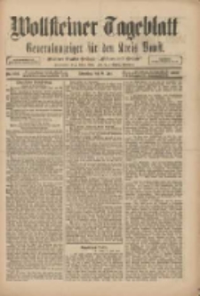 Wollsteiner Tageblatt: Generalanzeiger für den Kreis Bomst: mit der Gratis-Beilage: "Blätter und Blüten" 1909.07.06 Nr155