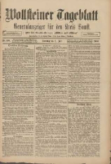 Wollsteiner Tageblatt: Generalanzeiger für den Kreis Bomst: mit der Gratis-Beilage: "Blätter und Blüten" 1909.07.11 Nr160