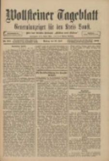 Wollsteiner Tageblatt: Generalanzeiger für den Kreis Bomst: mit der Gratis-Beilage: "Blätter und Blüten" 1909.07.16 Nr164
