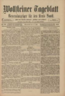 Wollsteiner Tageblatt: Generalanzeiger für den Kreis Bomst: mit der Gratis-Beilage: "Blätter und Blüten" 1909.07.17 Nr165