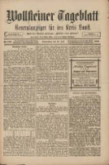 Wollsteiner Tageblatt: Generalanzeiger für den Kreis Bomst: mit der Gratis-Beilage: "Blätter und Blüten" 1909.07.22 Nr169