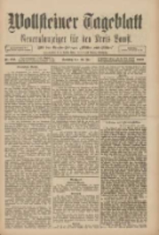 Wollsteiner Tageblatt: Generalanzeiger f&uuml;r den Kreis Bomst: mit der Gratis-Beilage: "Bl&auml;tter und Bl&uuml;ten" 1909.07.25 Nr172