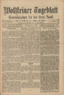 Wollsteiner Tageblatt: Generalanzeiger für den Kreis Bomst: mit der Gratis-Beilage: "Blätter und Blüten" 1909.07.28 Nr174