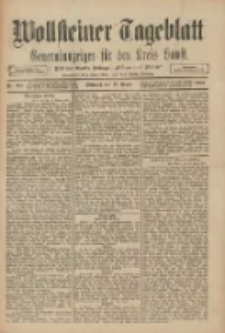Wollsteiner Tageblatt: Generalanzeiger für den Kreis Bomst: mit der Gratis-Beilage: "Blätter und Blüten" 1909.08.18 Nr192
