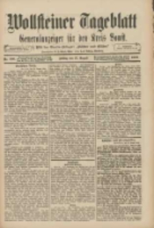 Wollsteiner Tageblatt: Generalanzeiger für den Kreis Bomst: mit der Gratis-Beilage: "Blätter und Blüten" 1909.08.27 Nr200