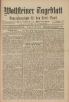 Wollsteiner Tageblatt: Generalanzeiger f&uuml;r den Kreis Bomst: mit der Gratis-Beilage: "Bl&auml;tter und Bl&uuml;ten" 1909.08.31 Nr203