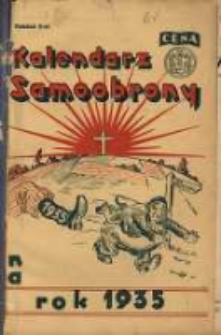Kalendarz "Samoobrony" na rok 1935.