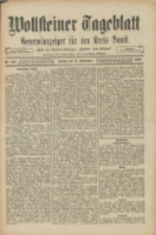 Wollsteiner Tageblatt: Generalanzeiger für den Kreis Bomst: mit der Gratis-Beilage: "Blätter und Blüten" 1909.09.10 Nr212