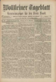 Wollsteiner Tageblatt: Generalanzeiger für den Kreis Bomst: mit der Gratis-Beilage: "Blätter und Blüten" 1909.09.21 Nr221
