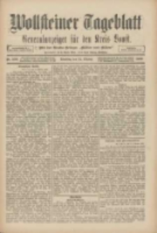 Wollsteiner Tageblatt: Generalanzeiger für den Kreis Bomst: mit der Gratis-Beilage: "Blätter und Blüten" 1909.10.12 Nr239