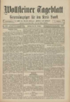 Wollsteiner Tageblatt: Generalanzeiger f&uuml;r den Kreis Bomst: mit der Gratis-Beilage: "Bl&auml;tter und Bl&uuml;ten" 1909.10.15 Nr242