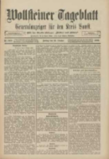 Wollsteiner Tageblatt: Generalanzeiger für den Kreis Bomst: mit der Gratis-Beilage: "Blätter und Blüten" 1909.10.15 Nr242