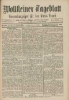 Wollsteiner Tageblatt: Generalanzeiger für den Kreis Bomst: mit der Gratis-Beilage: "Blätter und Blüten" 1909.10.19 Nr245