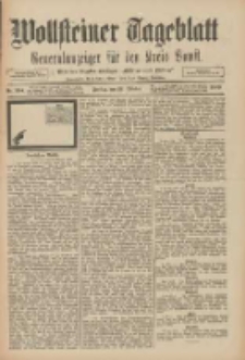 Wollsteiner Tageblatt: Generalanzeiger für den Kreis Bomst: mit der Gratis-Beilage: "Blätter und Blüten" 1909.10.29 Nr254