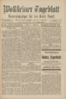 Wollsteiner Tageblatt: Generalanzeiger für den Kreis Bomst: mit der Gratis-Beilage: "Blätter und Blüten" 1909.11.05 Nr260