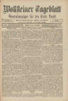 Wollsteiner Tageblatt: Generalanzeiger f&uuml;r den Kreis Bomst: mit der Gratis-Beilage: "Bl&auml;tter und Bl&uuml;ten" 1909.11.12 Nr266