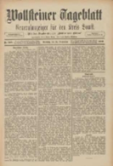Wollsteiner Tageblatt: Generalanzeiger für den Kreis Bomst: mit der Gratis-Beilage: "Blätter und Blüten" 1909.11.14 Nr268