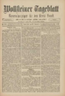 Wollsteiner Tageblatt: Generalanzeiger für den Kreis Bomst: mit der Gratis-Beilage: "Blätter und Blüten" 1909.11.20 Nr272