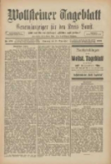 Wollsteiner Tageblatt: Generalanzeiger für den Kreis Bomst: mit der Gratis-Beilage: "Blätter und Blüten" 1909.11.28 Nr279
