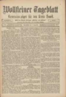 Wollsteiner Tageblatt: Generalanzeiger für den Kreis Bomst: mit der Gratis-Beilage: "Blätter und Blüten" 1909.12.04 Nr284