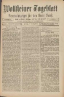 Wollsteiner Tageblatt: Generalanzeiger f&uuml;r den Kreis Bomst: mit der Gratis-Beilage: "Bl&auml;tter und Bl&uuml;ten" 1909.12.12 Nr291