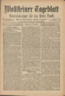 Wollsteiner Tageblatt: Generalanzeiger für den Kreis Bomst: mit der Gratis-Beilage: "Blätter und Blüten" 1909.12.17 Nr295