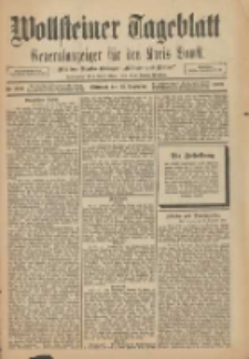Wollsteiner Tageblatt: Generalanzeiger f&uuml;r den Kreis Bomst: mit der Gratis-Beilage: "Bl&auml;tter und Bl&uuml;ten" 1909.12.22 Nr299