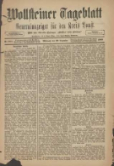 Wollsteiner Tageblatt: Generalanzeiger f&uuml;r den Kreis Bomst: mit der Gratis-Beilage: "Bl&auml;tter und Bl&uuml;ten" 1909.12.29 Nr304