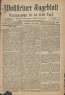 Wollsteiner Tageblatt: Generalanzeiger für den Kreis Bomst: mit der Gratis-Beilage: "Blätter und Blüten" 1909.12.29 Nr304