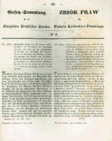 Gesetz-Sammlung für die Königlichen Preussischen Staaten. 1854.04.04 No9