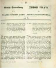 Gesetz-Sammlung für die Königlichen Preussischen Staaten. 1859.03.25 No7