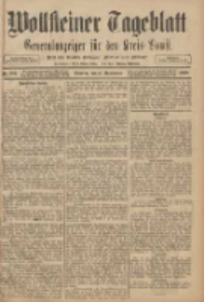 Wollsteiner Tageblatt: Generalanzeiger f&uuml;r den Kreis Bomst: mit der Gratis-Beilage: "Bl&auml;tter und Bl&uuml;ten" 1908.09.20 Nr222
