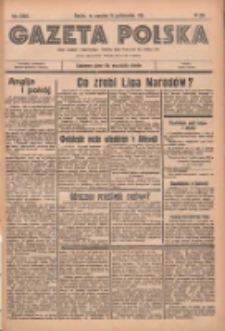 Gazeta Polska: codzienne pismo polsko-katolickie dla wszystkich stan&oacute;w 1935.10.10 R.39 Nr236