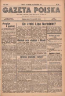 Gazeta Polska: codzienne pismo polsko-katolickie dla wszystkich stanów 1935.10.10 R.39 Nr236
