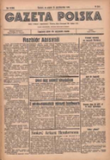 Gazeta Polska: codzienne pismo polsko-katolickie dla wszystkich stanów 1935.10.25 R.39 Nr249