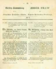 Gesetz-Sammlung für die Königlichen Preussischen Staaten. 1864.03.10 No6