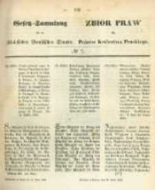 Gesetz-Sammlung für die Königlichen Preussischen Staaten. 1864.03.23 No7