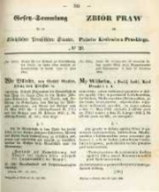 Gesetz-Sammlung für die Königlichen Preussischen Staaten. 1864.07.30 No29