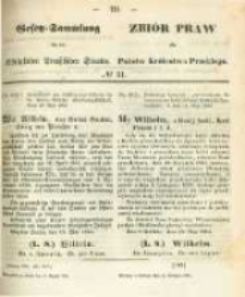 Gesetz-Sammlung für die Königlichen Preussischen Staaten. 1864.08.11 No31