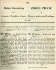Gesetz-Sammlung für die Königlichen Preussischen Staaten. 1864.10.24 No40