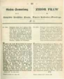 Gesetz-Sammlung für die Königlichen Preussischen Staaten. 1866.04.09 No11
