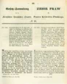 Gesetz-Sammlung für die Königlichen Preussischen Staaten. 1866.05.21 No20