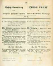 Gesetz-Sammlung für die Königlichen Preussischen Staaten. 1866.06.09 No23