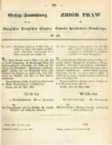 Gesetz-Sammlung für die Königlichen Preussischen Staaten. 1866.06.30 No29