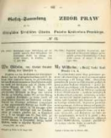 Gesetz-Sammlung für die Königlichen Preussischen Staaten. 1866.08.23 No42