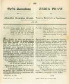 Gesetz-Sammlung für die Königlichen Preussischen Staaten. 1866.11.07 No57