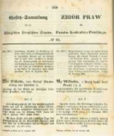 Gesetz-Sammlung für die Königlichen Preussischen Staaten. 1866.12.21 No65