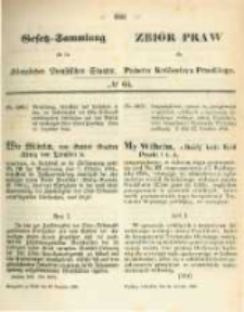 Gesetz-Sammlung für die Königlichen Preussischen Staaten. 1866.12.24 No66
